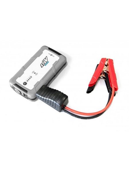 Minibatt STW 10.000 mAh Miniarrancador Batería Qi + Pinzas Inteligentes
