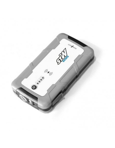 Minibatt STW 10.000 mAh Miniarrancador Batería Qi + Pinzas Inteligentes