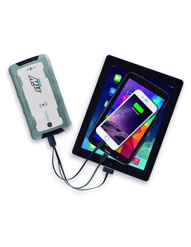 Minibatt STW 10.000 mAh Miniarrancador Batería Qi + Pinzas Inteligentes