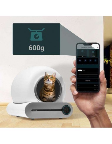 Cecotec Pumba 8000 CleanKitty Smart Arenero con autolimpieza