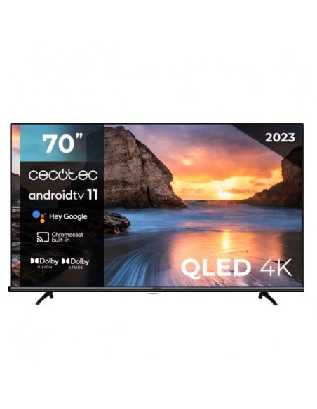 Cecotec V1+ Series VQU11070+ QLED UltraHD 4K HDR10 70" Televisor