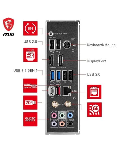 MSI Z790 Gaming Plus WiFi Placa Base Gaming