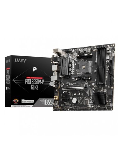 MSI Pro B550M-P Gen3 Placa Base