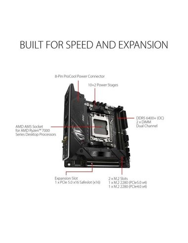 Asus ROG Strix B650E-I GAMING WiFi Placa Base 
