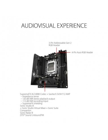 Asus ROG Strix B650E-I GAMING WiFi Placa Base 