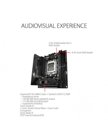 Asus ROG Strix B650E-I GAMING WiFi Placa Base 