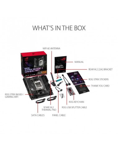 Asus ROG Strix B650E-I GAMING WiFi Placa Base 