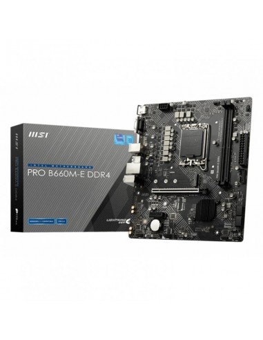 MSI Pro B660M-E DDR4 Placa Base