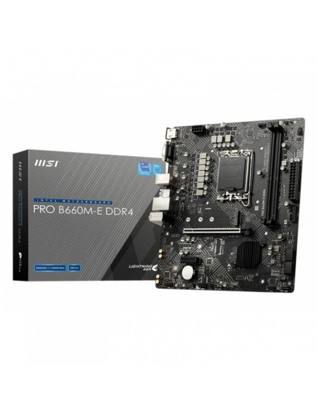 MSI Pro B660M-E DDR4 Placa Base