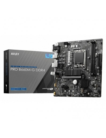 MSI Pro B660M-G DDR4 Placa Base