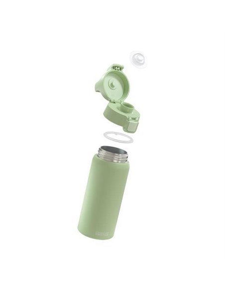 SIGG Botella Líquidos Shield Therm ONE Eco Verde 0.5L