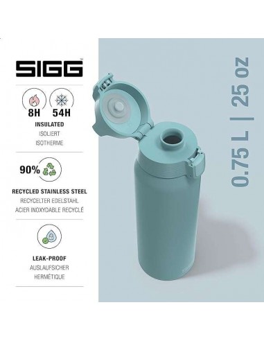 SIGG Botella Líquidos Shield Therm ONE Morning Azul 1L