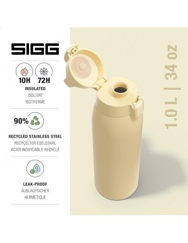 SIGG Botella Líquidos Shield Therm ONE Opti Amarillo 1L