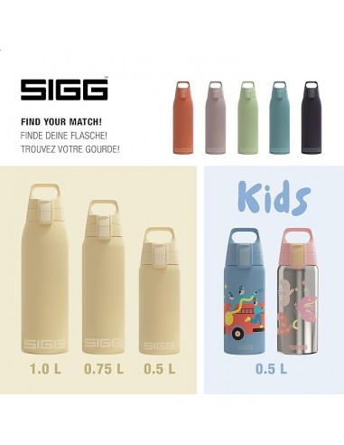 SIGG Botella Líquidos Shield Therm ONE Opti Amarillo 1L