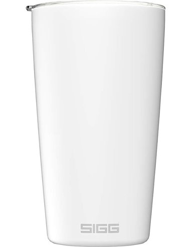 SIGG Taza de Viaje NESO Pure Ceram Blanca 0.4L