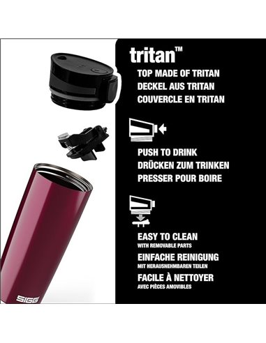 SIGG Taza de Viaje Miracle Berry 0.27L