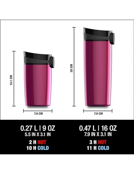SIGG Taza de Viaje Miracle Berry 0.27L