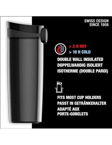 SIGG Botella Líquidos Shield Therm ONE Nocturne Lila Oscuro 1L