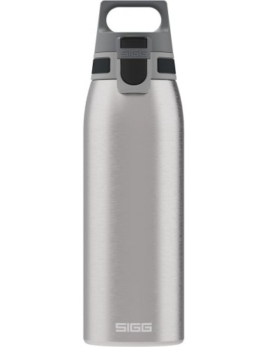 SIGG Botella Líquidos Shield ONE Brushed Plata 1L