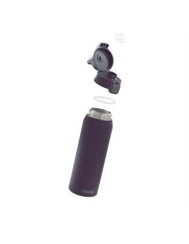 SIGG Botella Líquidos Shield Therm ONE Nocturne Lila Oscuro 0.75L