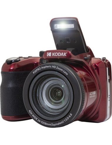Kodak Pixpro AZ425 Cámara Compacta Digital Bridge 20MP Roja