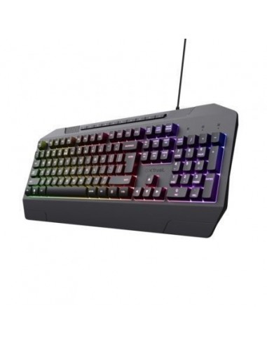 Trust GXT 836 EVOCX Teclado Gaming RGB USB Negro