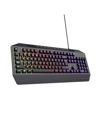 Trust GXT 836 EVOCX Teclado Gaming RGB USB Negro