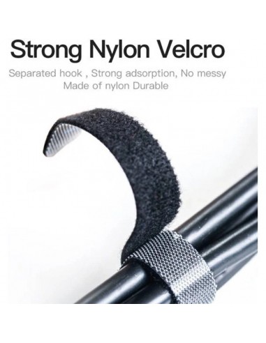Vention Tira Organizadora de Cables con velcro 1m