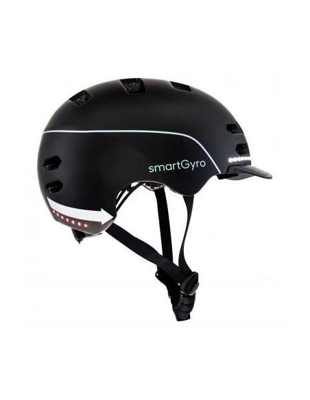 SmartGyro SG27-248 Smart Helmet Casco Inteligente Talla L Negro