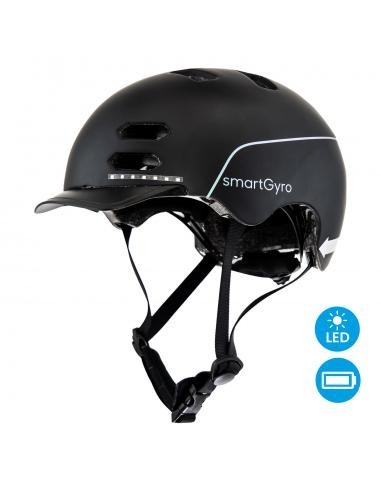 SmartGyro SG27-248 Smart Helmet Casco Inteligente Talla L Negro
