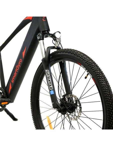 SmartGyro Senda Bicicleta Eléctrica de Montaña Negra