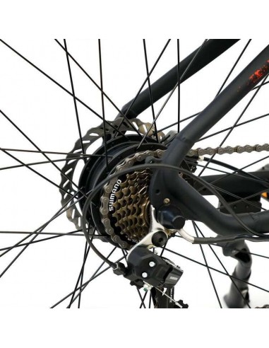 SmartGyro Senda Bicicleta Eléctrica de Montaña Negra