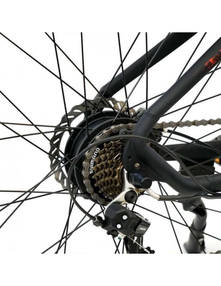 SmartGyro Senda Bicicleta Eléctrica de Montaña Negra