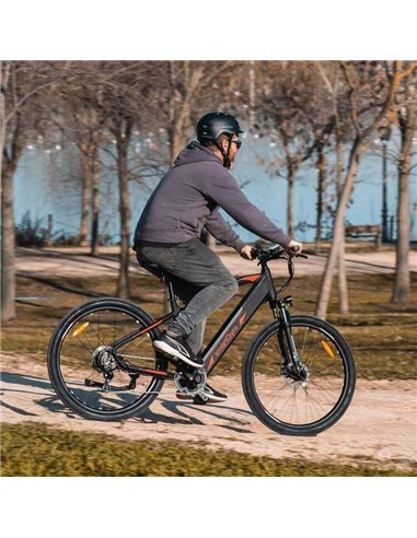 SmartGyro Senda Bicicleta Eléctrica de Montaña Negra