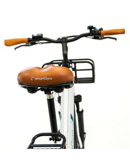 SmartGyro Senda Bicicleta Eléctrica de Montaña Negra