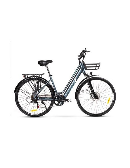 SmartGyro Sunset Bicicleta Eléctrica de Paseo Titanium