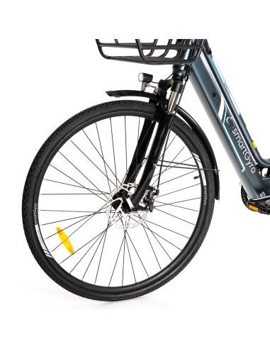 SmartGyro Sunset Bicicleta Eléctrica de Paseo Titanium