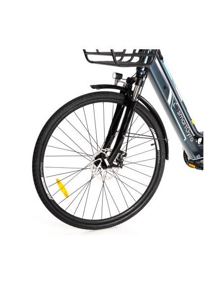 SmartGyro Sunset Bicicleta Eléctrica de Paseo Titanium
