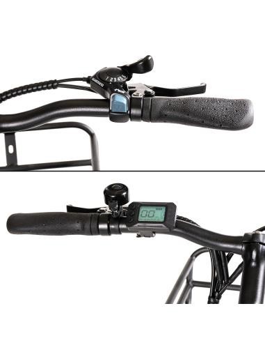 SmartGyro Sunset Bicicleta Eléctrica de Paseo Titanium