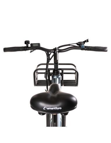 SmartGyro Sunset Bicicleta Eléctrica de Paseo Titanium