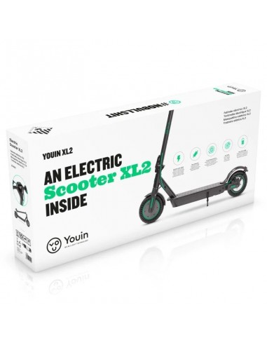 Youin SC4001 XL2 Patinete Eléctrico 10" 800W Negro