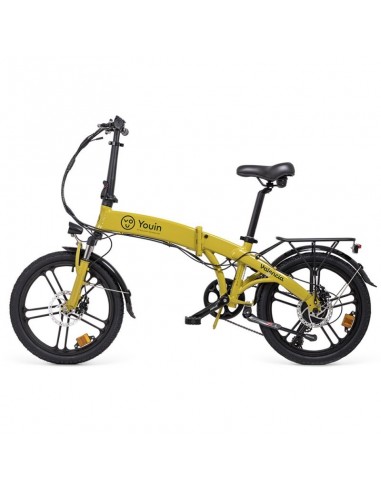 Youin Valencia Bicicleta Eléctrica Plegable 250W 20" Amarilla