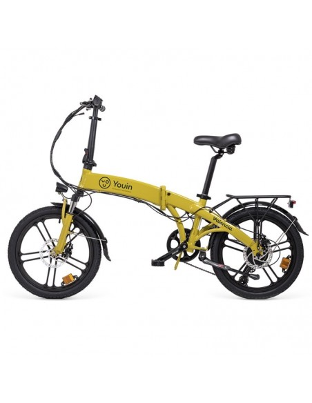 Youin Valencia Bicicleta Eléctrica Plegable 250W 20" Amarilla