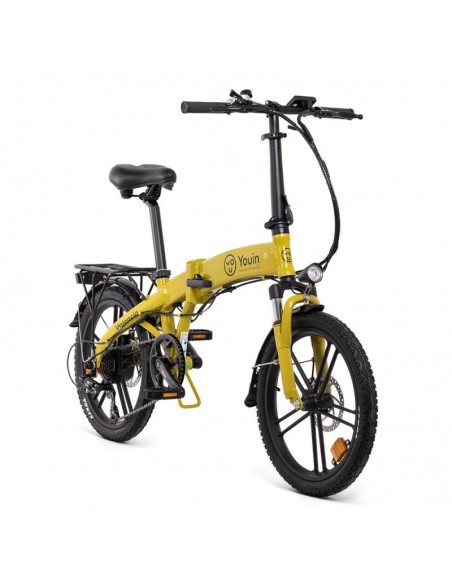 Youin Valencia Bicicleta Eléctrica Plegable 250W 20" Amarilla