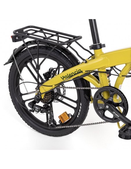Youin Valencia Bicicleta Eléctrica Plegable 250W 20" Amarilla