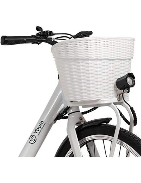 Youin Paris Bicicleta Eléctrica 26" Blanca