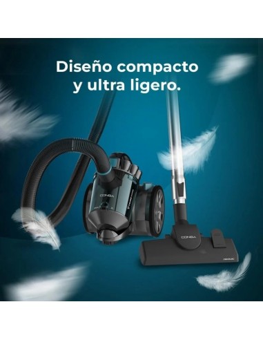 Cecotec Conga Rockstar Multicyclonic Compact X-Treme Aspirador de trineo sin bolsa 2L 800W
