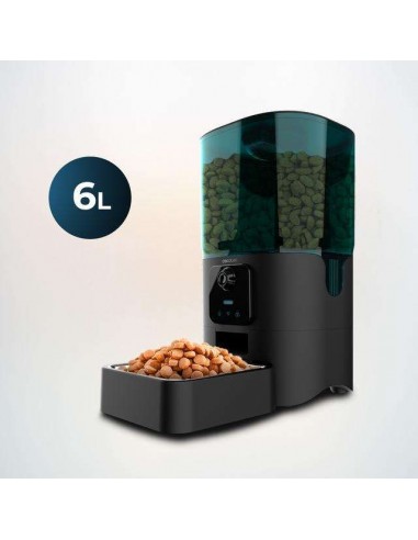 Cecotec Pumba 6000 Purrfect Meal Smart Vision Comedero Automático WiFi para mascotas 6L