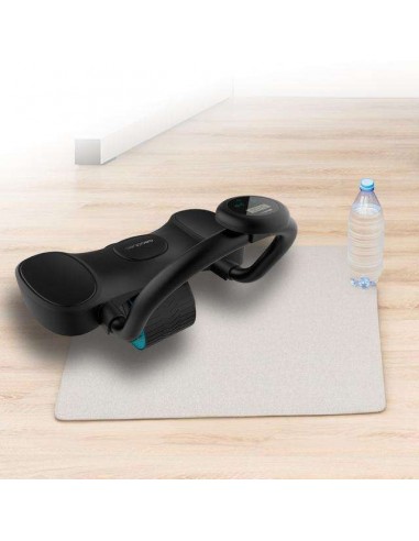 Cecotec Drumfit AB Fit Pro Rueda abdominal con rebote automático y soporte de codos