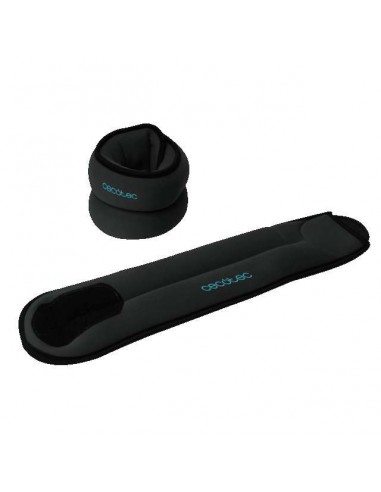 Cecotec Drumfit AnkleBell 2000 Neo Set 2 pesas para tobillos y muñecas 2Kg